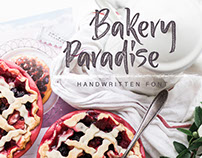 Bakery Paradise Handwritten Font