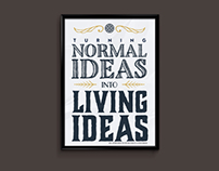 Living Ideas Poster Series