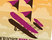 Wright Kite Festival Poster Design