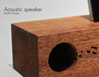 Acoustic speaker
