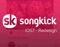 Songkick - iOS7 Redesign