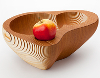 Fruit bowl '128' | wood