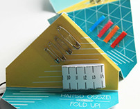 "Fold up!" Sewing kit | Package Concept