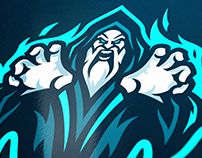 Warlock Esports Mascot Logo Project