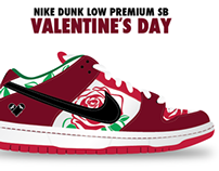 Nike Dunk Low Premium SB "Valentine's Day" Redesign