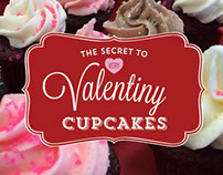 Very Valentiny Cupcakes Infographic
