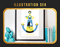 illustration Sea