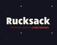 RuckSack Typefamily + 2 free weights