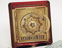 The Magic Safe Lock Box Paper Toy