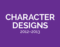 Character Designs 2012-2013