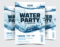 Water Party Flyer/Poster - 09