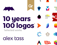 10 years, 100 logo design projects