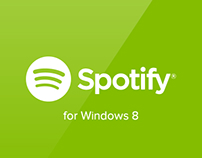 Spotify for Windows 8 (wip concept)