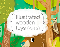 Illustrated wooden Toys 2