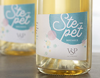 Ste-Pet Sparkling Wine Packaging