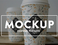 Coffee cup branding mockup