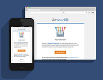 Airseed Email Design, 2013