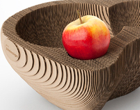 Fruit bowl '128' | cardboard