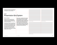 Digital Presentation Grid System for InDesign