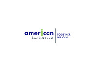 American Bank & Trust logo and rebranding