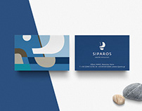 Logo & Design Identity for Siparos Restaurant - Paros