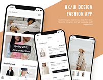 Fashion App | E-commerce| UX/UI design