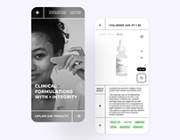 Cosmetics App | UI design