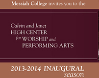 Messiah College's High Center Inaugural Season