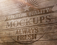 Trendy Logo Mock-ups - 8 Smart Templates