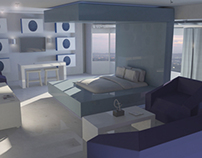 3D Architectural Render (Real Light Simulation)