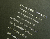 Identity of Ricardo Prata Arquitectura