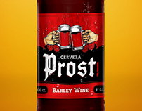 Etiqueta Cerveza Prost!