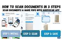 Scan a Document in 3 steps