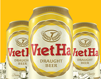 VietHa Beer packaging design