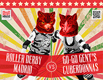Roller derby event artwork #1