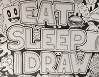 Doodle ''Eat Sleep Draw''