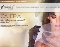 Xtreme Lashes webdesign