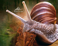 Digital Snail by Wayne Flint