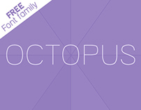 OCTOPUS new free font family