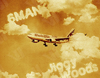 Jiggy Woods "6MAN" Album cover design