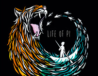 Life of Pi Book Jacket (Student Project)
