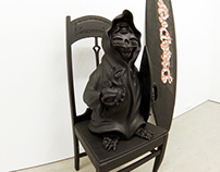 "Nasty Goreng" Sculptural work with Sheryo
