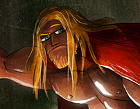 THOR-ZAN, god of thunder of the apes