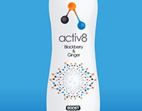 YCN Boost - New Flavoured Water Range - activ8