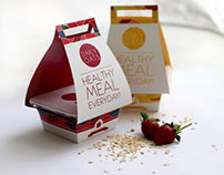 DAILY OATS - Branding and Packaging for instant oatmeal