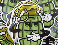 Grenade Stickers