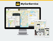 MyCarService Website Design