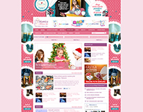 Mothercare portal website design