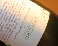 Vineyard (NapaValley.com) Wine Label