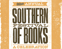 Southern Festival of Books poster
